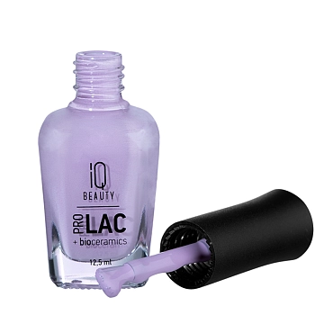 IQ BEAUTY 069 лак профессиональный укрепляющий для ногтей с биокерамикой / Nail polish PROLAC+bioceramics 12,5 мл, фото 4
