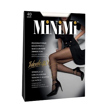 Колготки Bianco 2, утяжка по ноге / Mini IDEALE 40