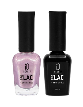 IQ BEAUTY 049 лак для ногтей укрепляющий с биокерамикой / Nail polish PROLAC + bioceramics 12.5 мл, фото 4
