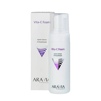 ARAVIA Professional Крем-пенка очищающая / Vita-C Foaming 160 мл, фото 2