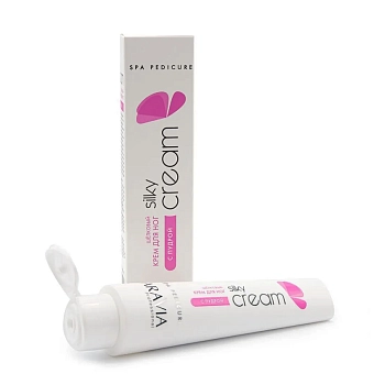 ARAVIA Professional Крем шелковый с пудрой для ног / Professional Silky Cream 100 мл, фото 3