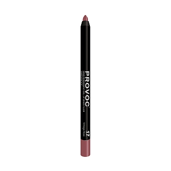 Подводка гелевая в карандаше для губ, 17 коричнево-малиновый / Gel Lip Liner Vintage Rose