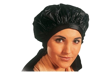 Шапочка-косынка для химии черная
