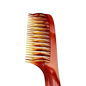 IWOU PROFESSIONAL Расческа-гребень Градиент бело-красная 21см, фото 2