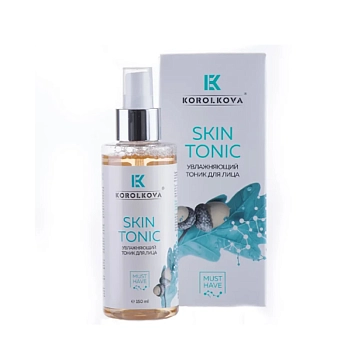 KOROLKOVA Тоник увлажняющий для лица с экстрактом папайи и коры дуба / Skin tonic 150 мл, фото 2