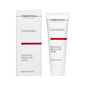 CHRISTINA Маска успокаивающая себорегулирующая / Soothe & Regulate Mask Comodex 75 мл, фото 2