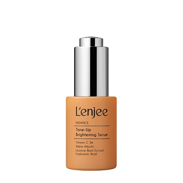L ENJEE Сыворотка выравнивающая тон кожи для лица с витамином С / Tone-Up Brightening Serum 30 мл, фото 1