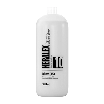 Эмульсия окислительная 3%/10vol / KERALEX color symphony Creame Developer 1000 мл
