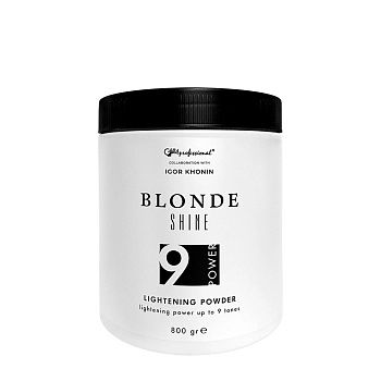 Пудра осветляющая многофункциональная голубая до 9 тонов / Blonde Shine 800 гр