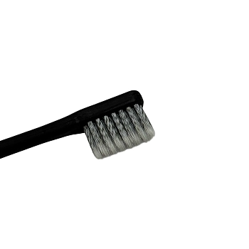 IWOU PROFESSIONAL Зубная щетка с компактной головкой черная мягкая+колпачок/FARRES, фото 4