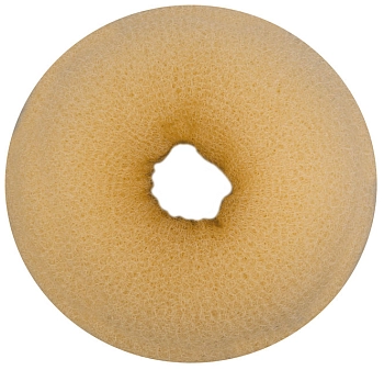 Валик для пучка, блонд 11 см 7838