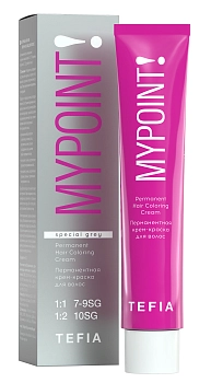TEFIA 9.370 краска для седых волос, очень светлый блондин золотисто-фиолетовый / Mypoint 60 мл, фото 2