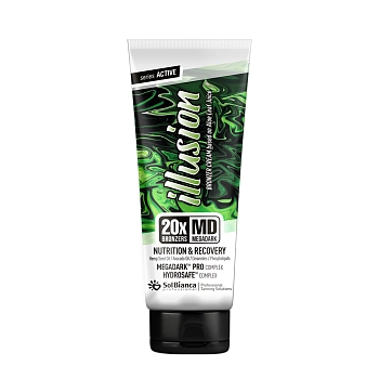 Крем-автозагар с маслами семян конопли, авокадо, церамидами и фосфолипидами / Illusion 125 мл