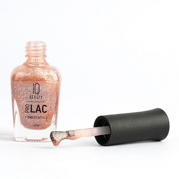 IQ BEAUTY 102 лак для ногтей укрепляющий с биокерамикой / Nail Polish PROLAC+bioceramics 12,5 мл, фото 2