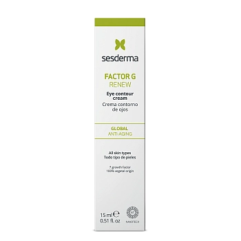 SESDERMA Крем-контур для зоны вокруг глаз / FACTOR G RENEW Eye contour cream 15 мл, фото 2