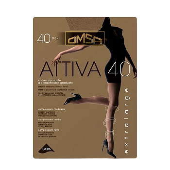 Колготки Caramello 6 (XXL) / Attiva 40 XXL