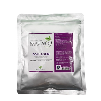 Маска альгинатная для лица с коллагеном / Med B Skin Modelling Mask Collagen 250 гр