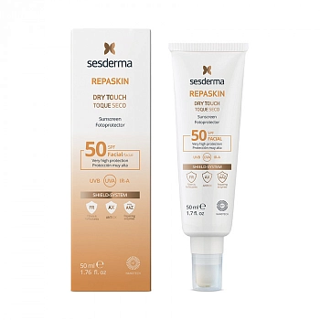 SESDERMA Крем-гель солнцезащитный / Repaskin Dry Touch SPF 50 50 мл, фото 2