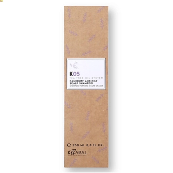KAARAL Шампунь для восстановления баланса секреции сальных желез / Shampoo Seboequilibrante K05 250 мл, фото 2