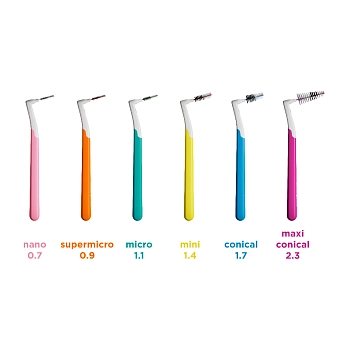 DENTAID Ершик межзубный Interprox Plus Mini 6 шт, фото 4