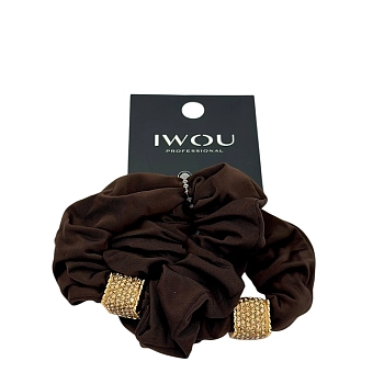 Резинка для волос Софья шоколад 2шт