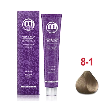 CONSTANT DELIGHT 8/1 краска с витамином С для волос, светло-русый сандре 100 мл, фото 2