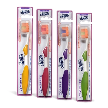 PASTA DEL CAPITANO Щетка зубная комплексный уход, жесткая / Complete Hard 1 шт, фото 2