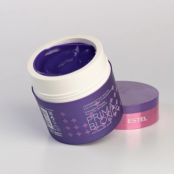 ESTEL PROFESSIONAL Маска оттеночная серебристая для холодных оттенков блонд / Prima Blonde 300 мл, фото 4