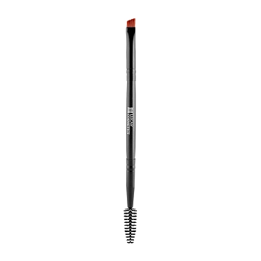 LUCAS COSMETICS Кисть скошенная двойная для бровей, фото 1