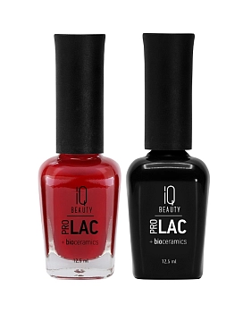 IQ BEAUTY 024 лак для ногтей укрепляющий с биокерамикой / Nail polish PROLAC + bioceramics 12.5 мл, фото 4