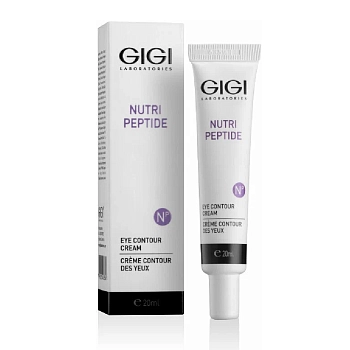 GIGI Крем контурный для век / Eye Contour Cream NUTRI-PEPTIDE 20 мл, фото 2