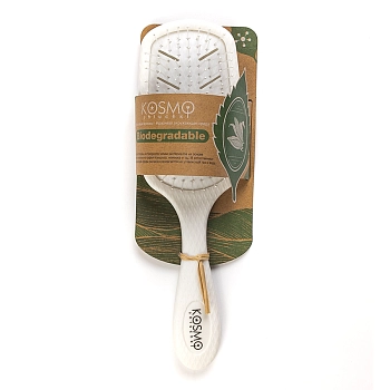 KOSMO SHTUCHKI Расчёска массажная 5339-B4, бежевая / KOSMO SHTUCHKI, фото 2