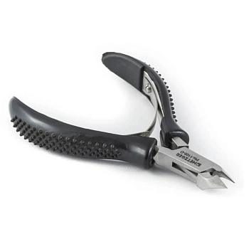 METZGER Кусачки кутикульные 6 мм, черная силиконовая ручка, фото 2