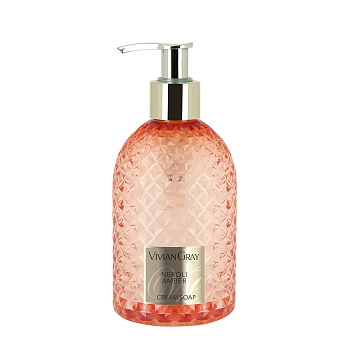 Крем-мыло, нероли и амбра / Cream Soap Gemstone Orange N&A 300 мл