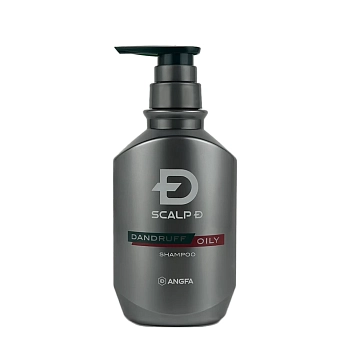 Шампунь мужской для жирных волос против зуда и перхоти / Scalp D DANDRUFF OILY shampoo 350 мл
