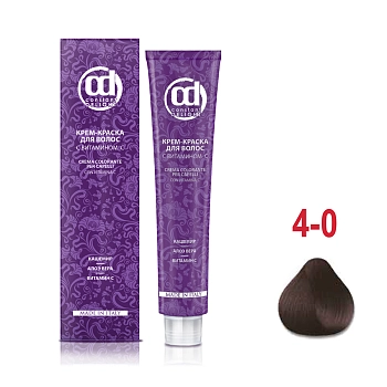 CONSTANT DELIGHT 4/0 краска с витамином С для волос, средне-коричневый натуральный 100 мл, фото 2