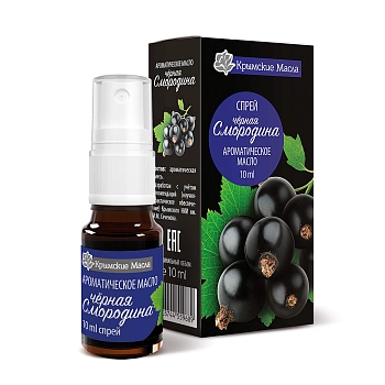 КРЫМСКИЕ МАСЛА Масло ароматическое Черная Смородина, спрей / Крымские масла 10 мл, фото 2