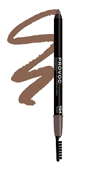 PROVOC Подводка гелевая в карандаше для бровей, 104 светло-коричневый / Eye Brow Liner, фото 3