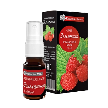 КРЫМСКИЕ МАСЛА Масло ароматическое, земляника, спрей / Крымские масла 10 мл, фото 2
