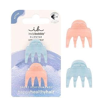 INVISIBOBBLE Заколка-крабик, размер S 2 шт / invisibobble CLIPSTAR Gym Buddy, фото 2