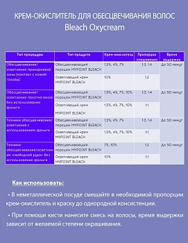 TEFIA Крем-окислитель для обесцвечивания волос 4% (13 vol) / MYPOINT 900 мл, фото 2