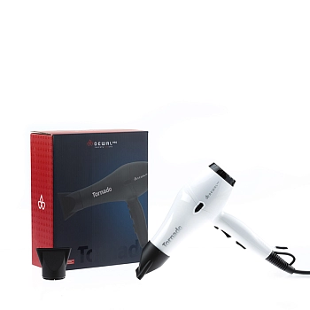 DEWAL PROFESSIONAL Фен белый ионизация 2 насадки / DEWAL PRO TORNADO, фото 8
