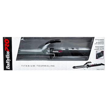 BABYLISS PRO Плойка BaByliss Pro Titanium Tourmaline, c терморегулятором, 25 мм, фото 5