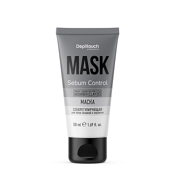 Маска себорегулирующая для лица для кожи склонной к жирности / Depiltouch Professional 50 мл