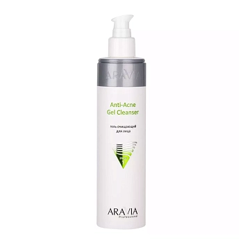 ARAVIA Professional Гель очищающий для жирной и проблемной кожи лица / Anti-Acne Gel Cleanser 250 мл, фото 2