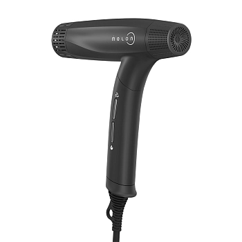 MELON PRO Фен профессиональный для волос складной Hag 7, ионизация, черный матовый, диффузор, 2000W, фото 2