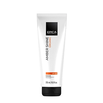 EPICA PROFESSIONAL Маска для восстановления и питания волос / Amber Shine Organic 250 мл, фото 2