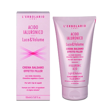 LERBOLARIO Кондиционер для волос с гиалуроновой кислотой / Hyaluronic Acid Light & Volume Conditioner 150 мл, фото 2