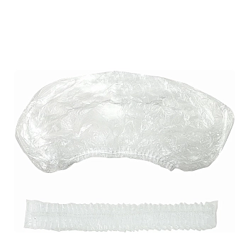 Шапочка для душа полиэтилен, прозрачная 100 шт