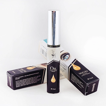 GL COSMETICS Масло для роста ресниц и бровей / NVO-3 Cosmetic 15 мл, фото 6
